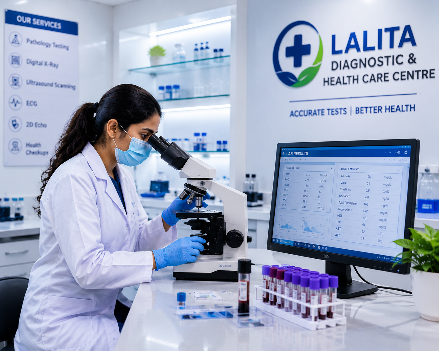 Expert doctor consultation at Lalita Diagnostic & Health Care Centre with advanced healthcare services and accurate medical diagnosis