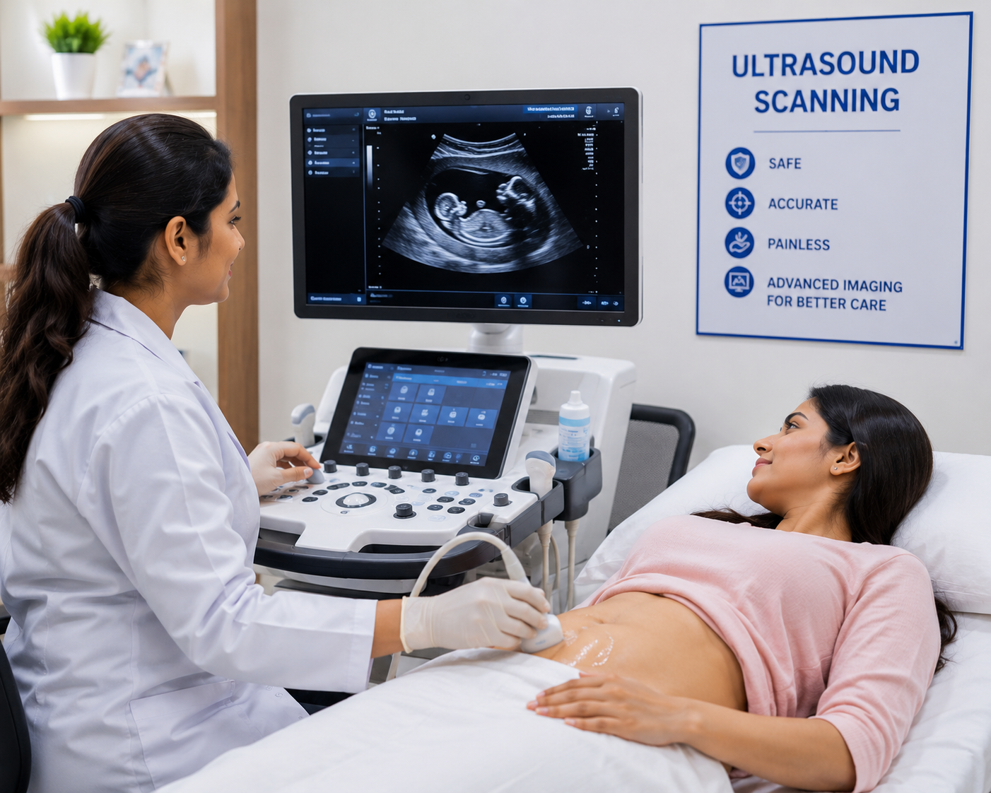 Ultrasound scanning service at Lalita Diagnostic & Health Care Centre with advanced imaging technology and accurate diagnostic care